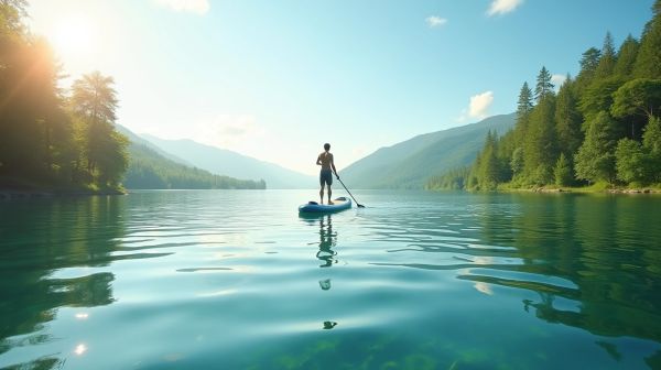 Optimieren Sie Ihr Wassersport-Erlebnis mit einem aufblasbaren Stand Up Paddle Board